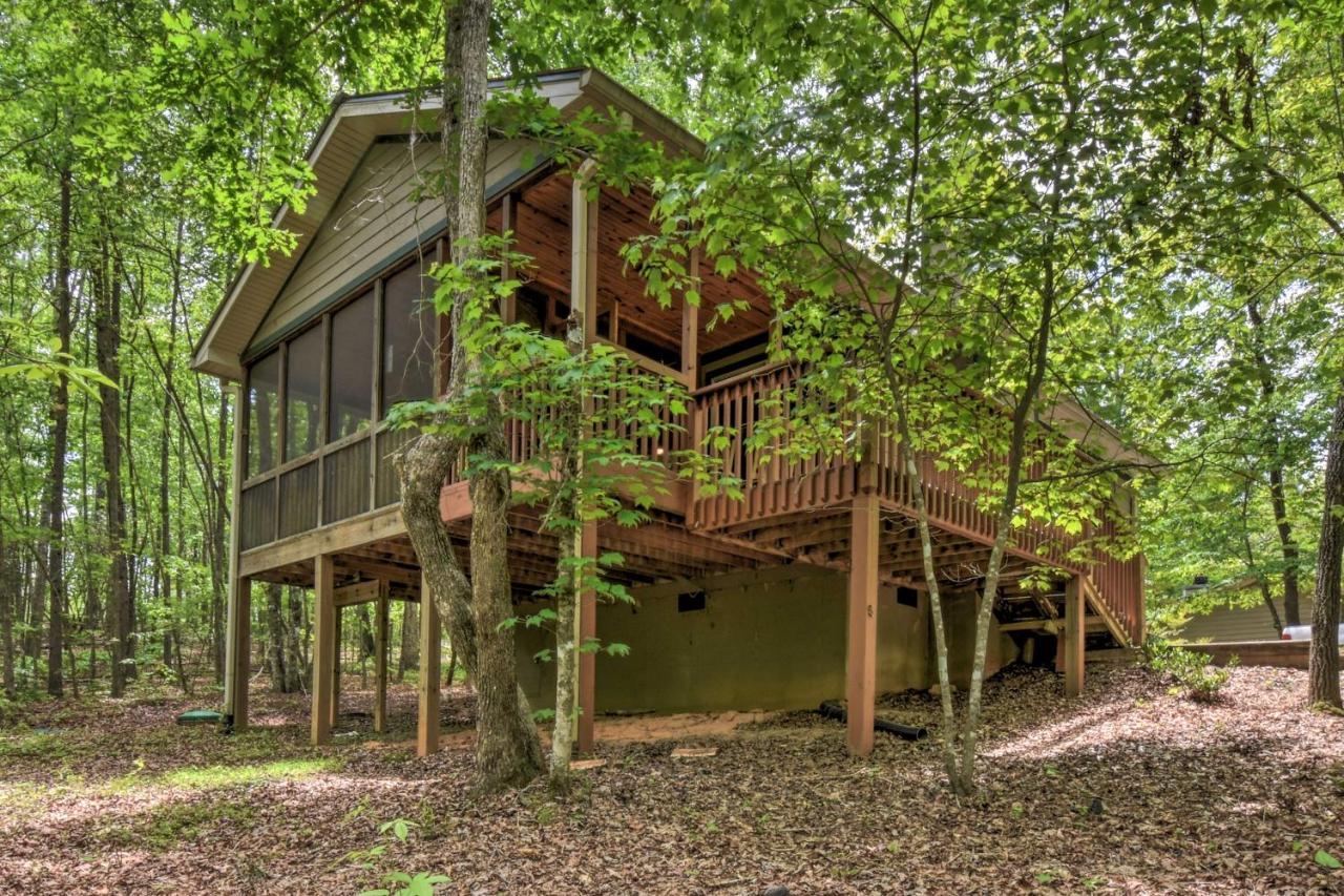 The Honeybee Cabin With Private Porch And Hot Tub Clarkesville ภายนอก รูปภาพ